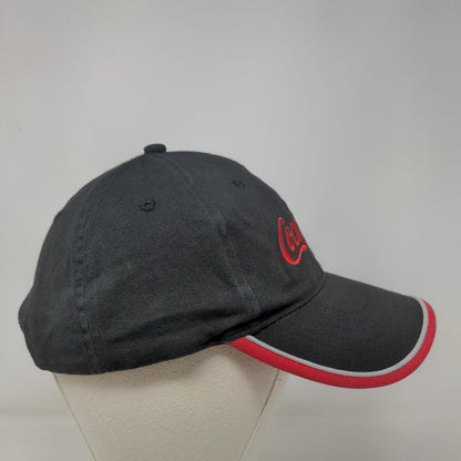 Coca-Cola Strapback Hat Black OSFA K-Products Embroidered Logo