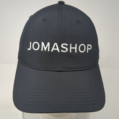 Jomashop Snapback Hat Black One Size Adjustable Embroidered 6 Panel