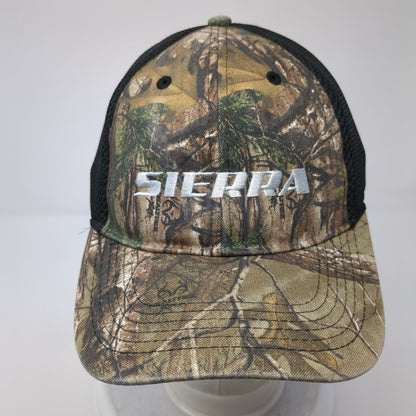 Sierra Fitted Trucker Hat Camouflage L/XL Perfect Fit Mesh Back Martin Marketing