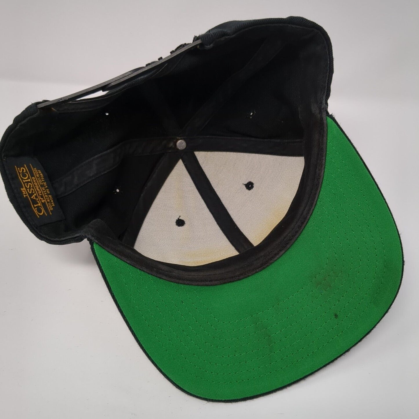Cowboy Fresh Patch Snapback Hat Black One Size The Classics Yupoong