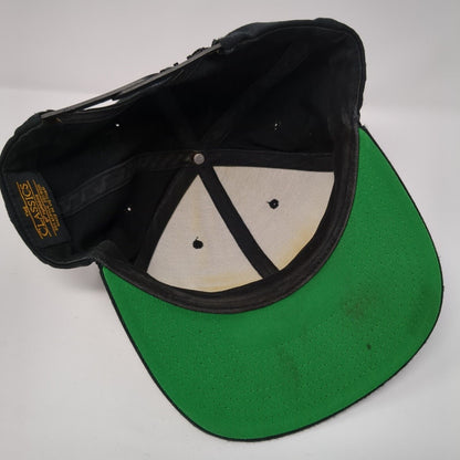 Cowboy Fresh Patch Snapback Hat Black One Size The Classics Yupoong