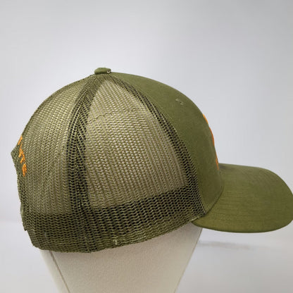 First Lite Trucker Hat Green One Size Mesh Back Snapback Logo Hunting Outdoor
