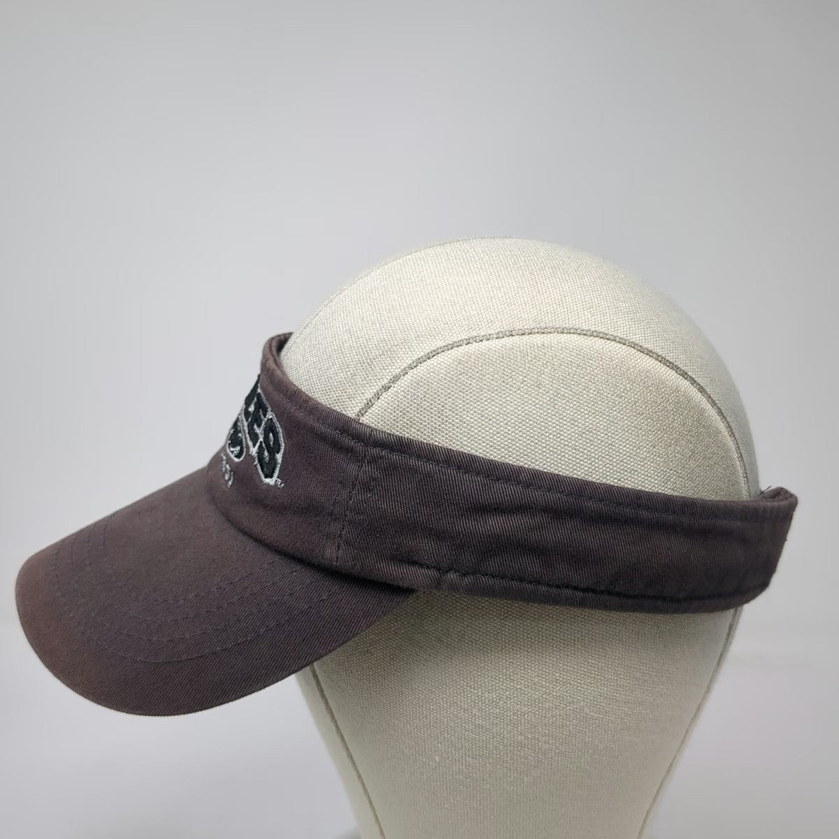 Zephyr FSU Seminoles Noles Gray Visor One Size Strapback Florida State 1851 Hat