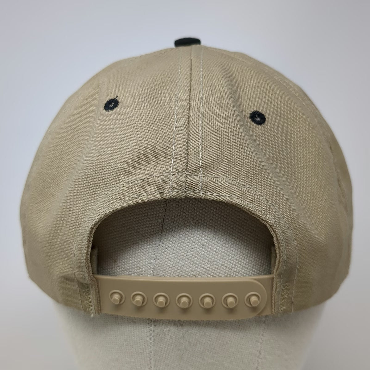 Mad Hatters Inc 5 Panel Beige Black One Size Prime Inc Trucking Rope Hat
