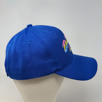 D.A.R.E. Campaign Men's Strapback Hat Blue Graphic Colorful Logo Polyester