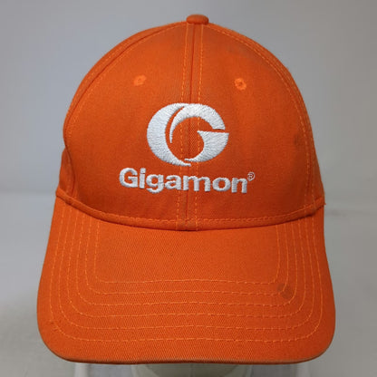 OTTO Gigamon Logo Orange Baseball Cap One Size Adjustable Strapback Cotton Hat