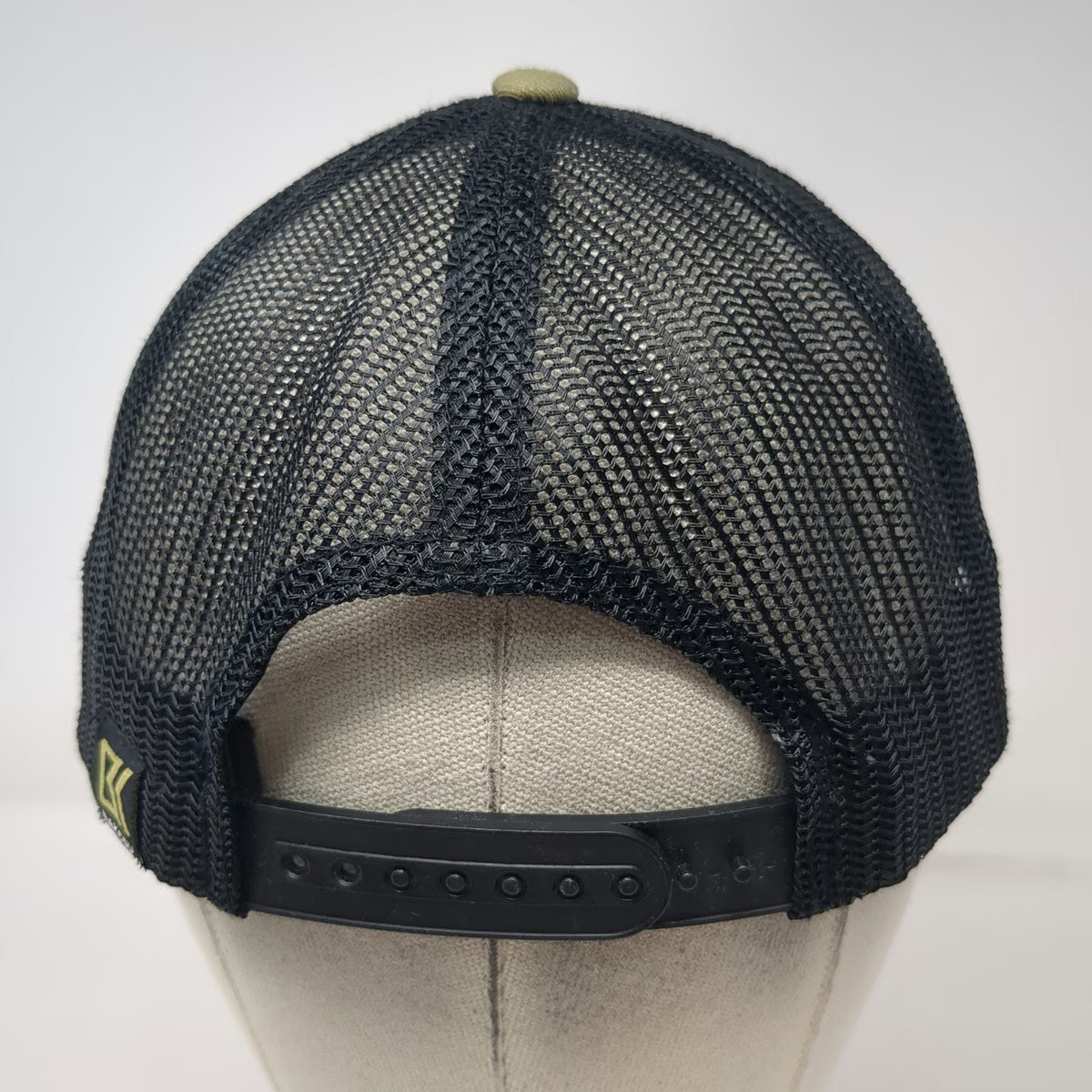 Bakcou Trucker Hat Green One Size Snapback Mesh BK Logo Structured Hunting Cap