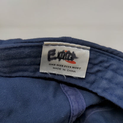 Gander Mountain Strapback Hat Blue Size OSFM Graphic Fish Logo