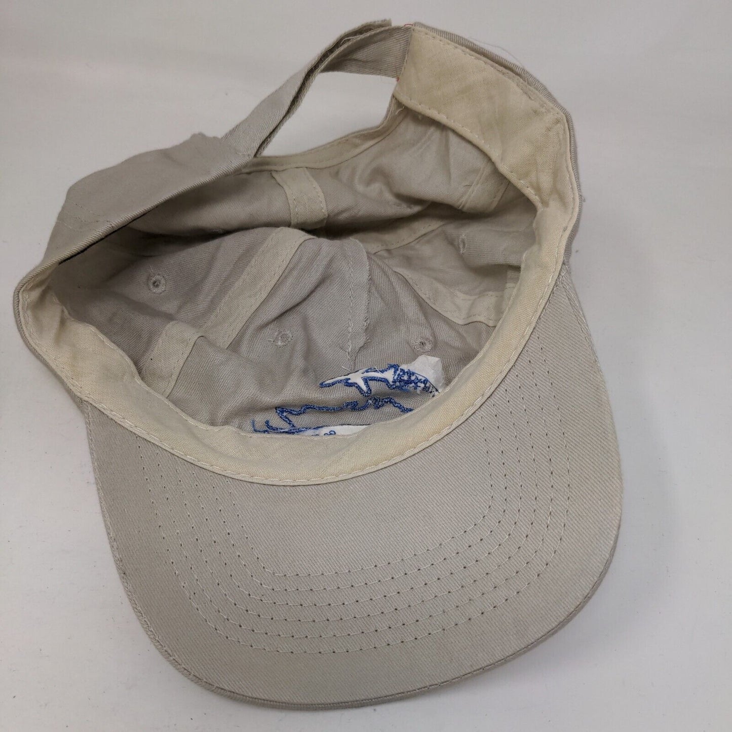 AllEars.Net Strapback Hat Tan OSFA Embroidered Vent Holes Hit Wear