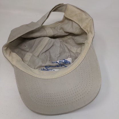 AllEars.Net Strapback Hat Tan OSFA Embroidered Vent Holes Hit Wear