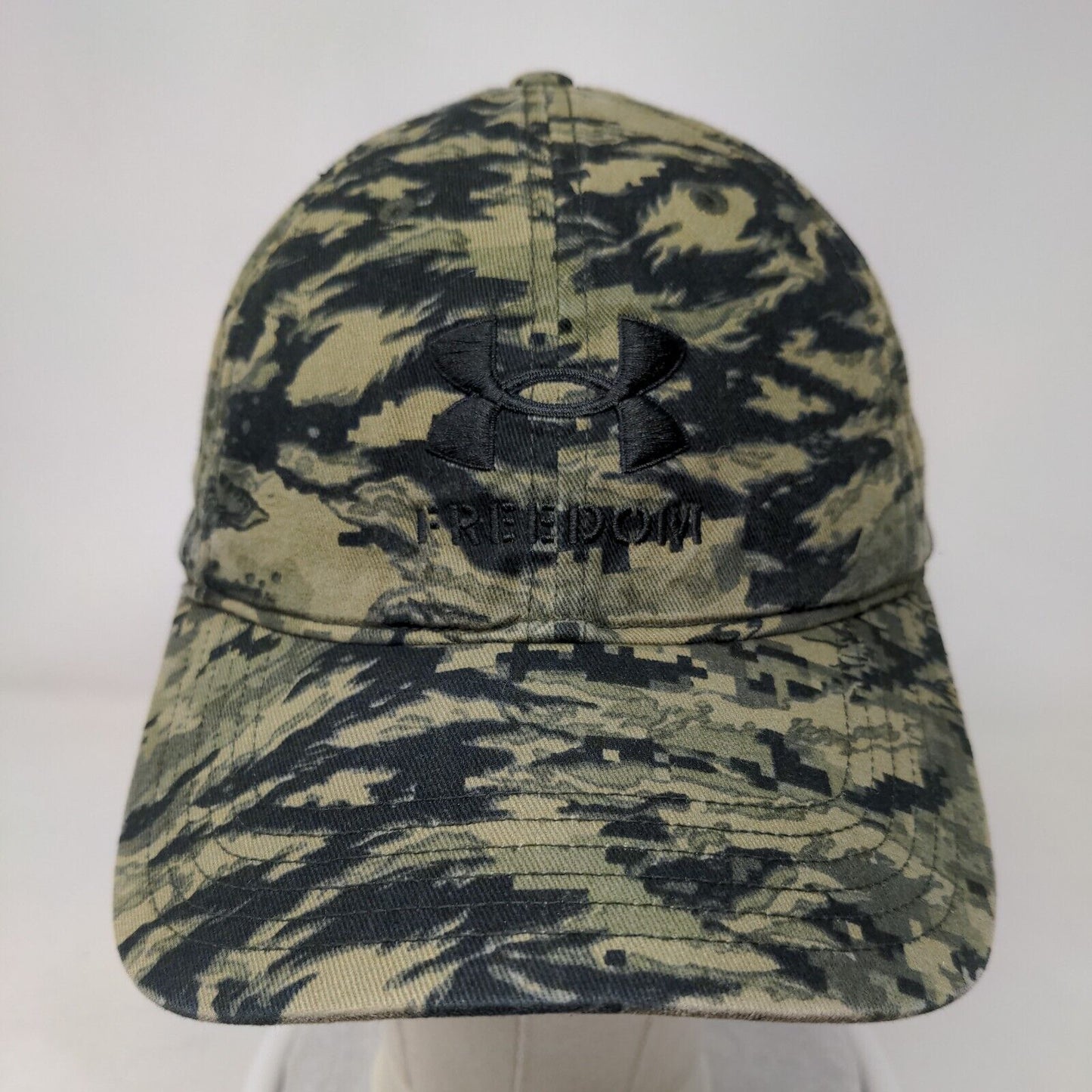 Under Armour Freedom Slideback Hat Camo OSFA Embroidered Adjustable