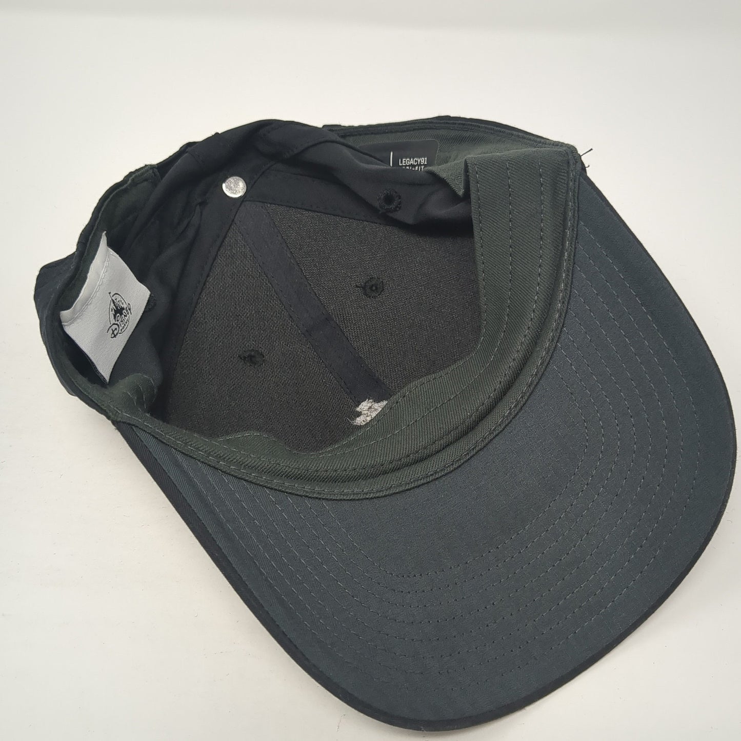 Mickey Mouse Slideback Hat Black One Size Striped Disney Nike Legacy91