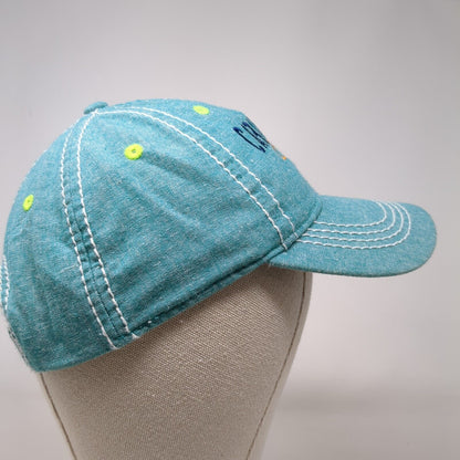 Caribbean Cruising Snapback Hat Green One Size Embroidered ACE USA