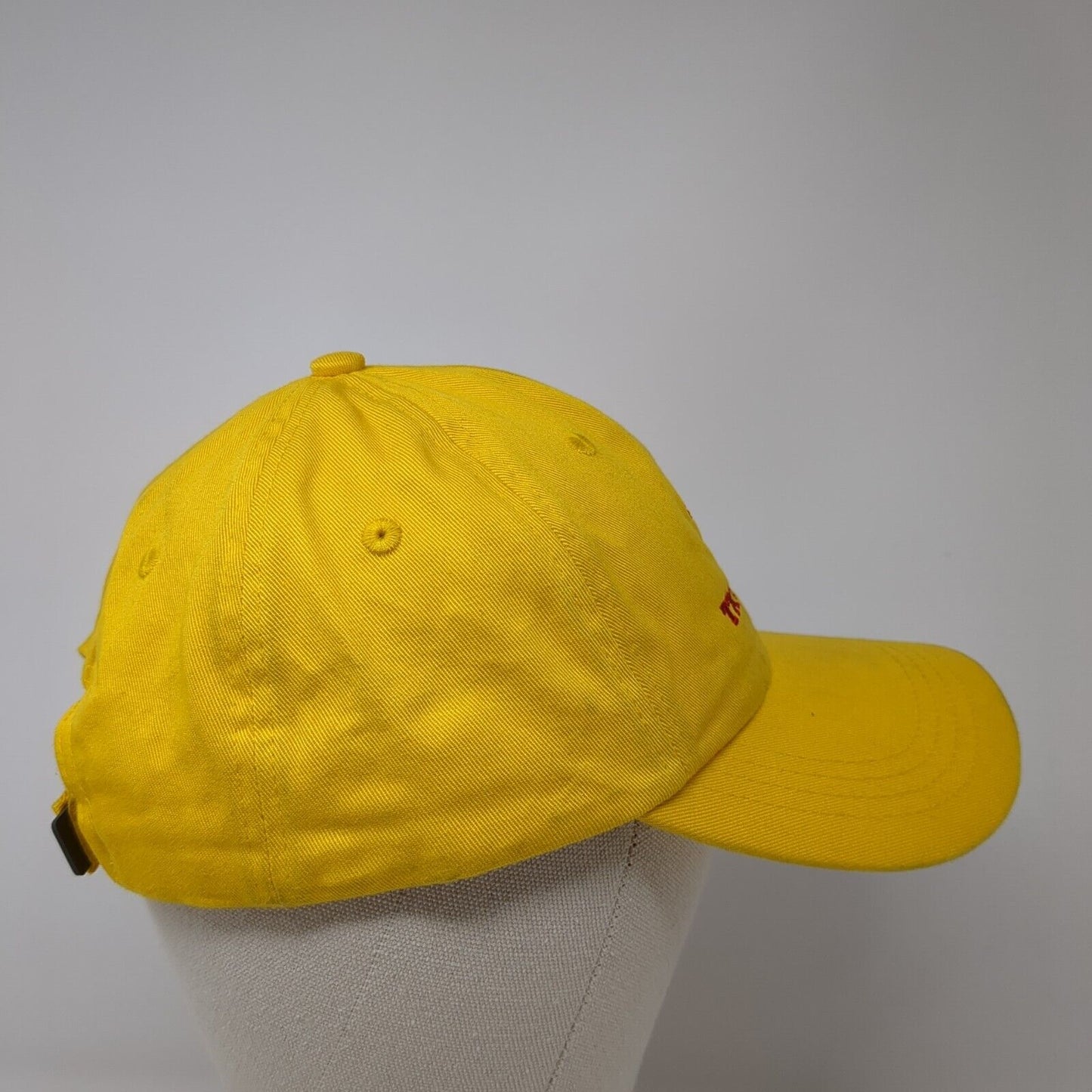 TXvNM #141 Strapback Hat Yellow One Size Legend Fit Embroidered Elevate Cotton