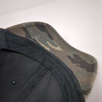 George Strapback Hat Camouflage One Size Adjustable Vented Holes 6 Panel Blank