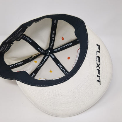 32 7 Suzuki Yoshimura J Star Motor 210 Fitted Hat White 7 1/4-7 5/8 Flexfit