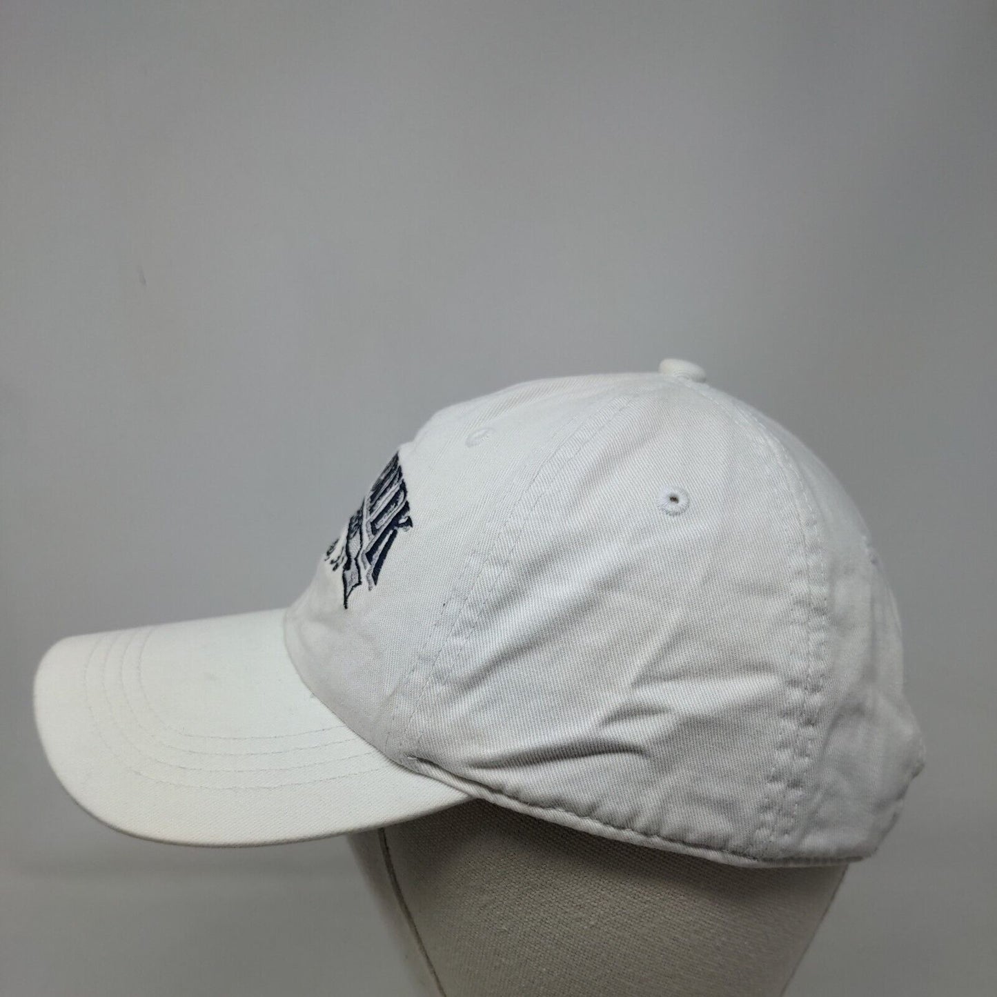 Bent Creek Slideback Hat White Classic Cut Embroidered Ahead Vintage