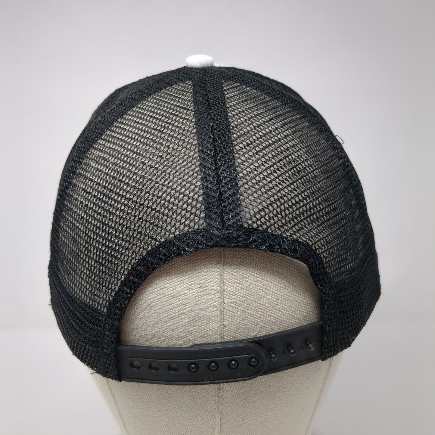 SHIFT Drive Well Idaho Snapback Trucker Hat Black One Size Mesh Back