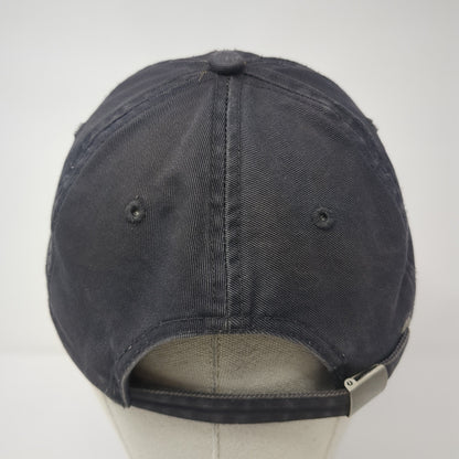 TMS Slideback Baseball Cap Gray One Size Adjustable Embroidered Dog Daze