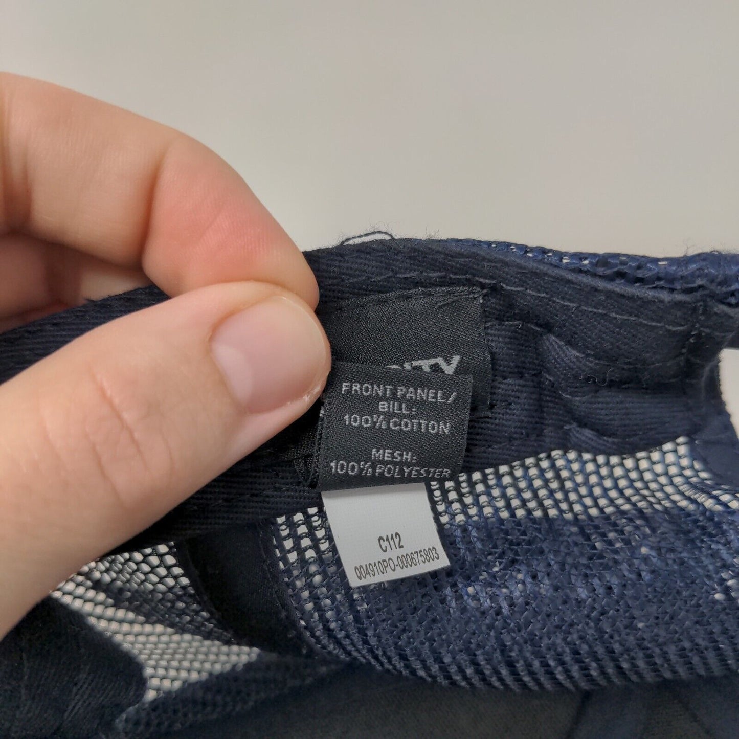 Focus Physical Therapy Snapback Trucker Hat Blue OS Mesh Back Port Authority