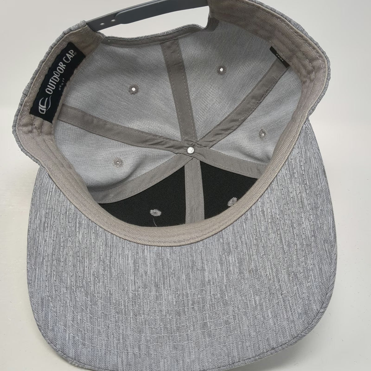 Outdoor Cap Snapback Gray One Size Cascade Raft & Kayak Payette River Idaho Hat