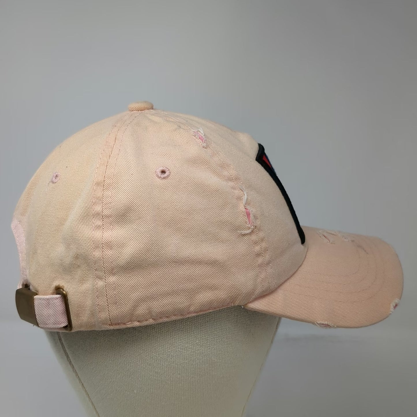 Mi:ka: Among Us You Look Sus Pink Baseball Cap One Size Distressed Ripped Hat
