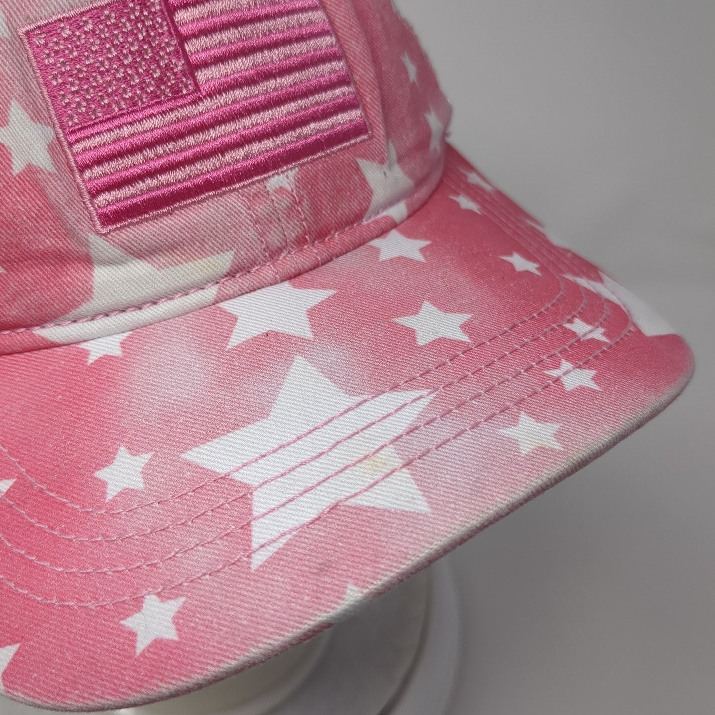 USA Flag Snapback Trucker Hat Multicolor One Size Adjustable Patriotic Mesh Back