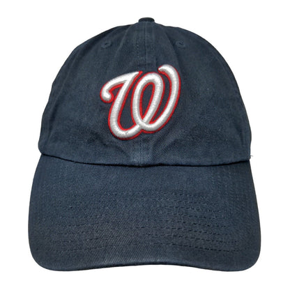 '47 Brand Men's Slideback Hat Blue OS Embroidered Washington Nationals Logo