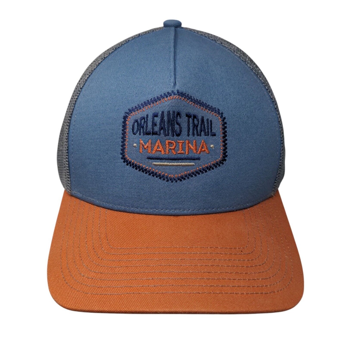 Orleans Trail Marina Snapback Mesh Back Trucker Hat Multi Adult Outdoor Cap