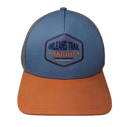 Orleans Trail Marina Snapback Mesh Back Trucker Hat Multi Adult Outdoor Cap