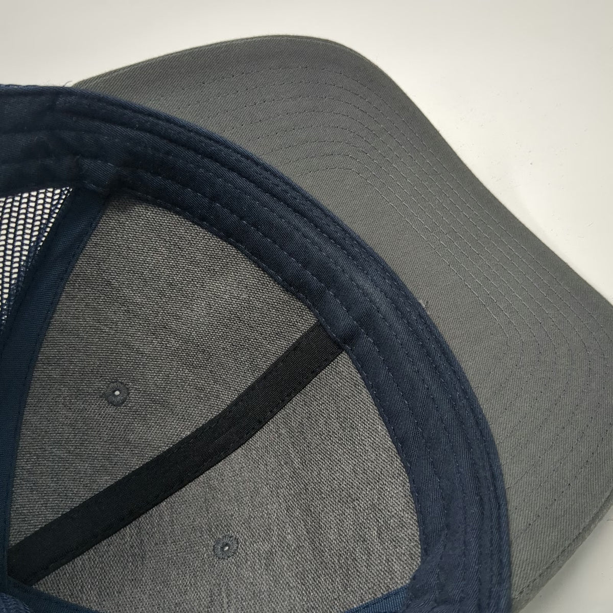 Richardson Trucker Hat Gray Blue One Size Ursa Minor Brewing Mesh Snapback