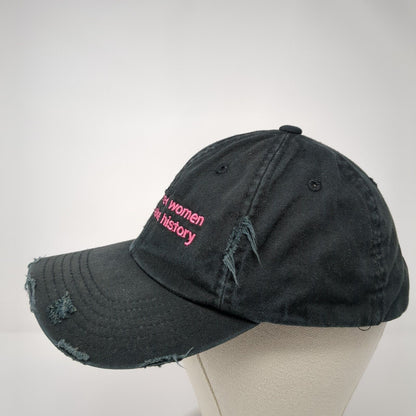 Well Behaved Women Slideback Hat Black One Size Adjustable District