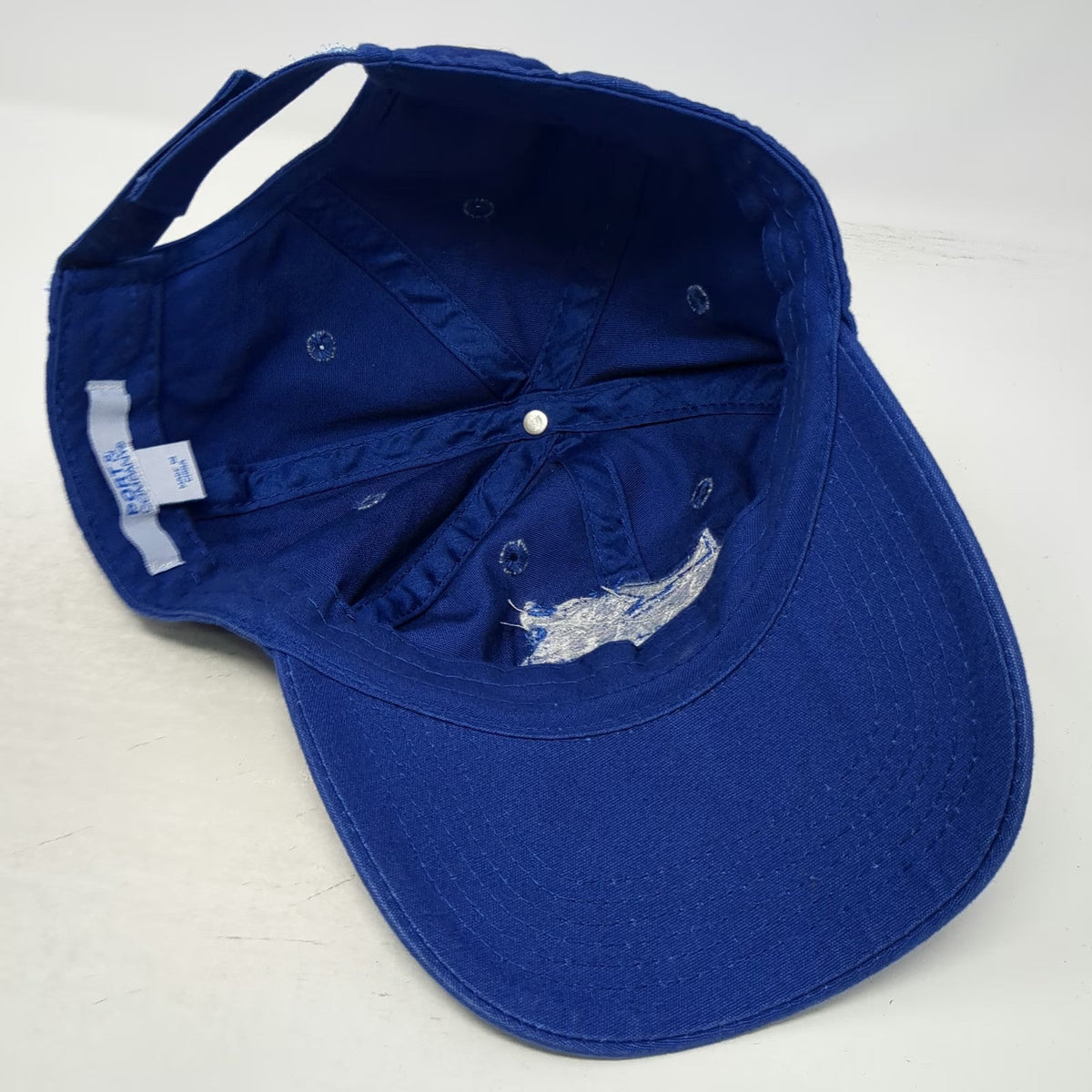 Port & Company Rivier University Raiders Baseball Cap Blue OSFM Strapback Hat