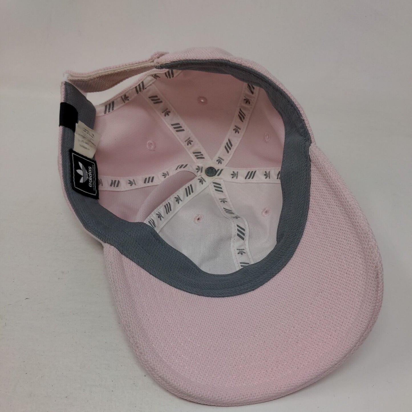 Adidas Strapback Hat Pink OSFM Adjustable Embroidered 6 Panel Polyester