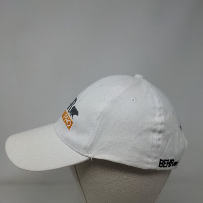 BEHR Pro Kilz Strapback Hat White One Size Embroidered Adjustable