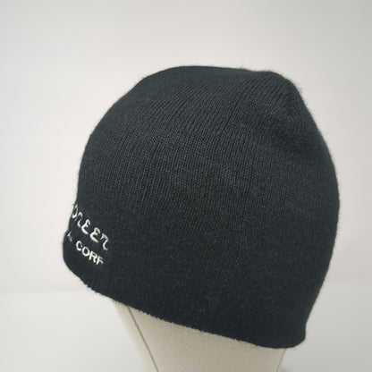 Pioneer Industrial Corp. Knit Beanie Hat Black One Size Embroidered