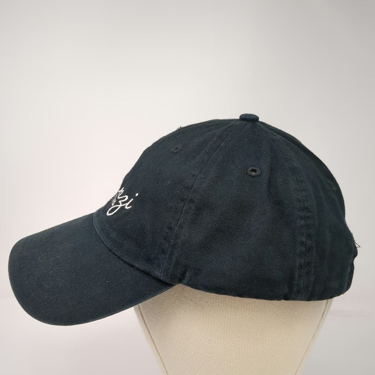 OTG Baseball Cap Black One Size Pranzi Catering Events Embroidery Adjustable Hat