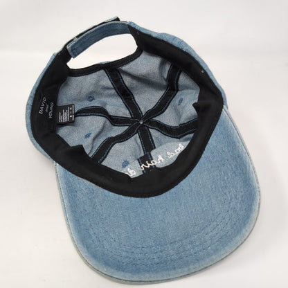 Bad Hair Day Strapback Hat Blue OSFM Adjustable Embroidered David and Young