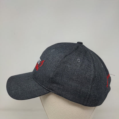 Members For Life Strapback Hat Gray One Size American Red Cross 6 Panel