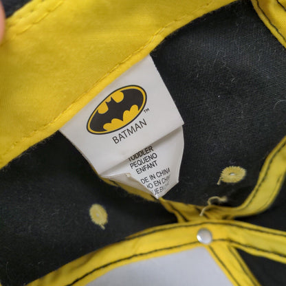DC Comic's Batman Boy's Toddler Snapback Hat Multicolor Embroidered Logo