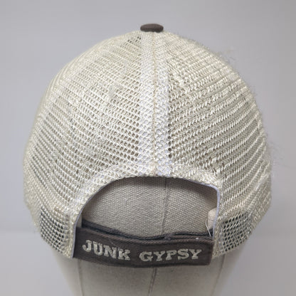 One And Only Rebel Child Strapback Trucker Hat Gray One Size Junk Gypsy