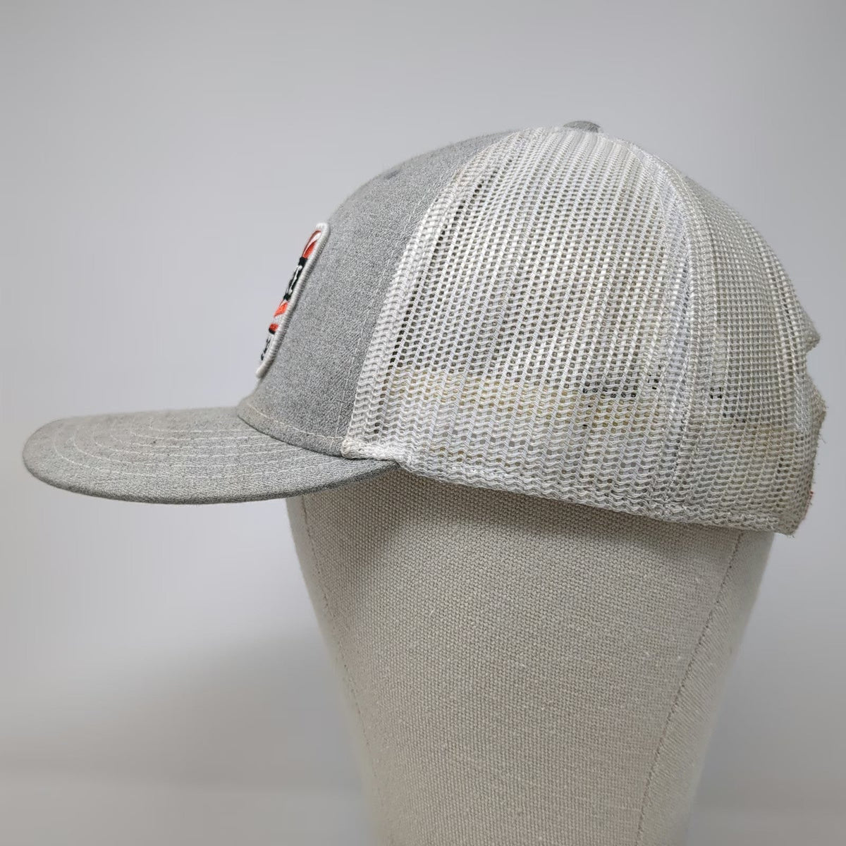 Yee Yee Apparel Co Trucker Hat Gray One Size Mesh Snapback Logo Patch