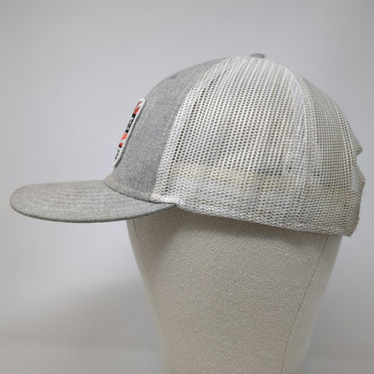Yee Yee Apparel Co Trucker Hat Gray One Size Mesh Snapback Logo Patch