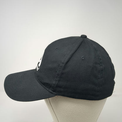 KC Albertsons Black One Size Baseball Cap Strapback Embroidered Logo Hat
