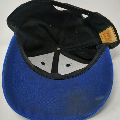Otto Cap Freightliner Snapback Black Blue One Size Trucking Wool Blend Hat