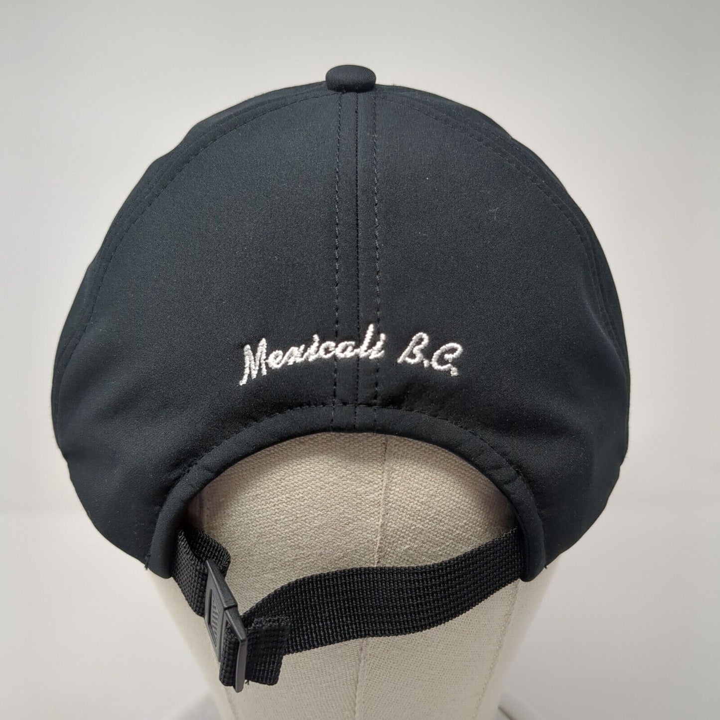 Kasa Mexicali BC Strapback Hat Black One Size 6 Panel Port Authority