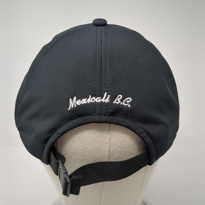 Kasa Mexicali BC Strapback Hat Black One Size 6 Panel Port Authority