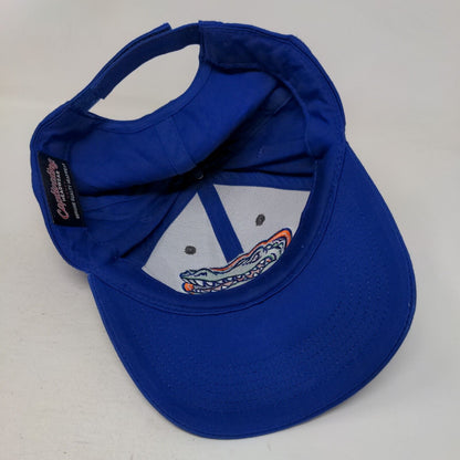 Florida Gators Strapback Hat Blue Gray OSFA Embroidered Logo NCAA Captivating