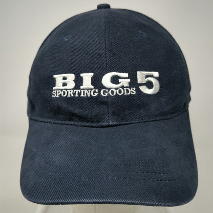 Big 5 Sporting Goods Embroidered Logo Blue Baseball Cap One Size Strapback Hat