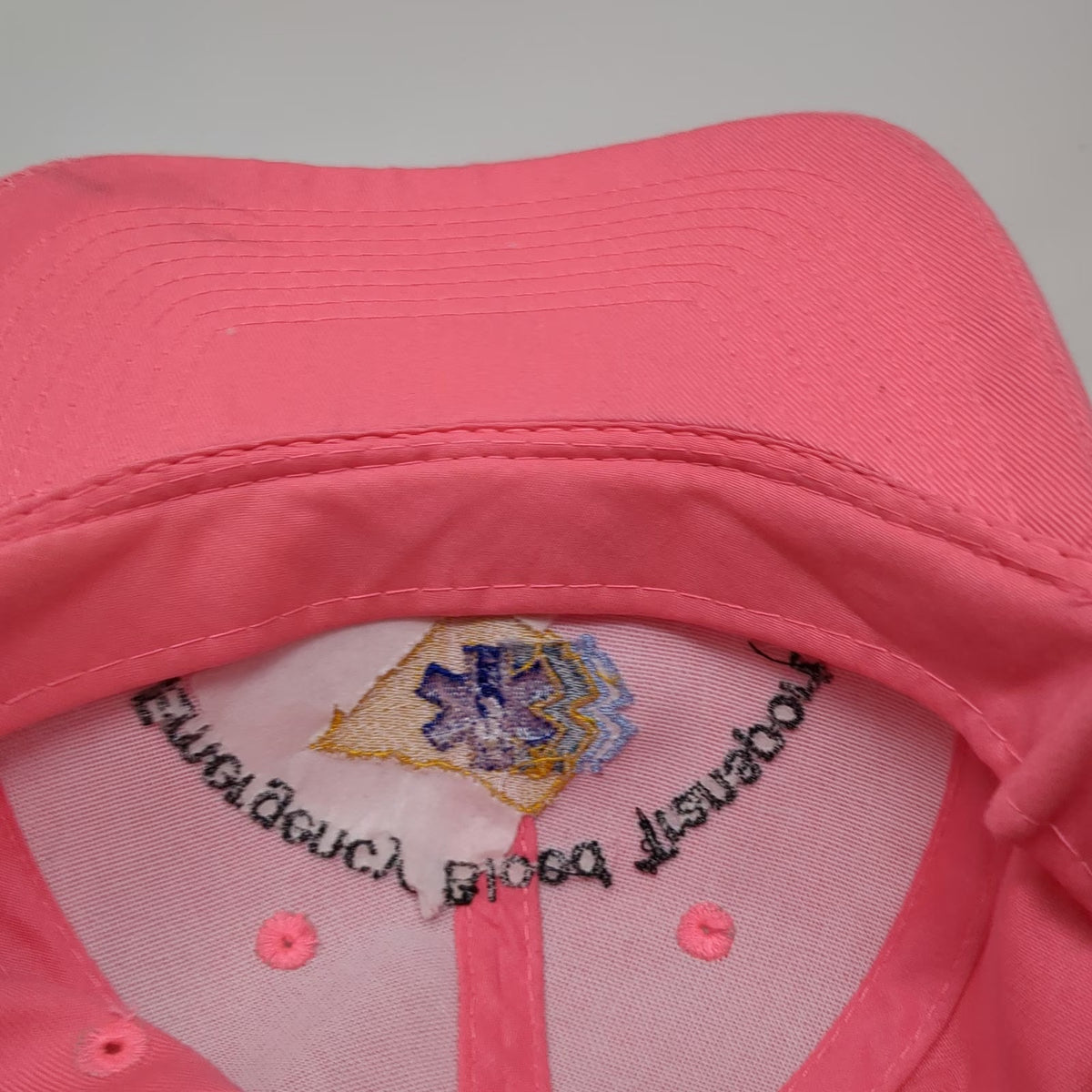 Port & Company Baseball Cap Pink One Size Emergency Blood Transport Medical Hat
